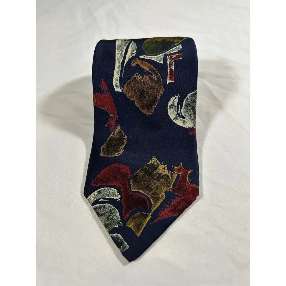 Vintage Robert Talbott Studio Men's Abstract Design Tie 100% Silk